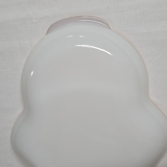 Fire King Oven Ware White Glass Divided 3 Section Gold Colored Trim Dish Tray - Picture 11 of 14